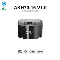Moteur Servo Robotique Brushless Étanche Cubemars AKH70-16 à Arbre Creux, Actionneur Planétaire à Couple Élevé pour Exosquelette et Bras Robotique