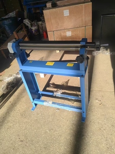 Machine à cintrer <span class=keywords><strong>manuelle</strong></span> en alliage de seconde main pour tôle 3 rouleaux 2mm d'épaisseur 610mm de longueur Prix compétitif 1 an - Product Image 2