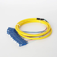 Kabel Patch Cord Fiber Optik 2.0/3.0-Core, Konektor LC SC APC UPC Pigtails, Peralatan Berkualitas Tinggi Hongsheng Bersertifikasi TLC FTTH
