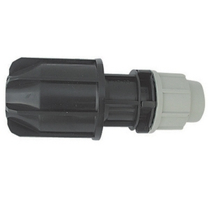 Giunto universale Plasson 27-35 x 32 per sistemi di irrigazione a goccia - Product Image 1