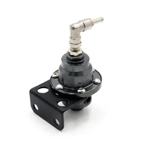 FPR Type S With White Liquid Gauge Aluminum Adjustable Fuel Pressure Regulator