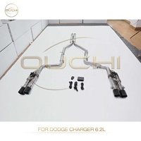 Échappement Catback OUCHI pour Dodge Charger 6.2L en acier inoxydable avec silencieux à valve, pièces de performance automobile, échappement Valvetronic