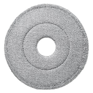 Chiffon de remplacement en microfibre rond, gris - Product Image 1