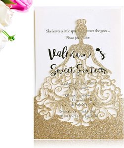 <span class=keywords><strong>Modèle</strong></span> de <span class=keywords><strong>carte</strong></span> d'<span class=keywords><strong>invitation</strong></span> de mariage rustique de luxe vert émeraude scintillant 2023 avec pochette pour Quinceañera Invitaciones De Boda - Product Image 2