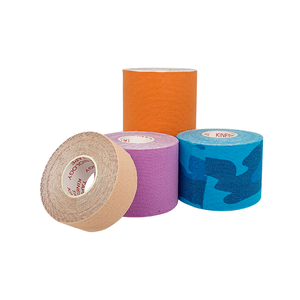 Cinta de Kinesiología KT de Algodón Premium Transpirable Sin Látex de 2.5cm*5m, Cinta Atlética Flexible para el Cuidado Muscular - Product Image 5