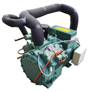 Compressor de ar de pistão com baixo ruído e lubrificação CA 5HP 3.7KW Mini bomba de ar Compressor de ar semi-hermético portátil completo