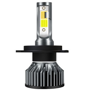 P1 ไฟหน้ารถ LED สองสี H4 3000k 6000k 8000k อลูมิเนียม ไฟส่องสว่างสำหรับรถจักรยานยนต์สำหรับใช้งานทั่วไป - Product Image 5