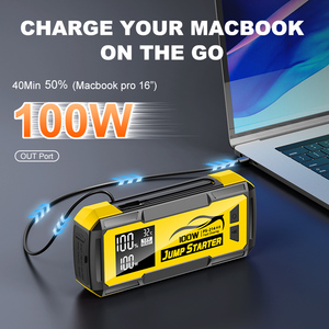 Arrancador de Baterías para Auto 2026, Nuevo, 100w, 8000A, 32000mah, Multifuncional, <span class=keywords><strong>con</strong></span> Cable, Supercondensador, 12v - Product Image 3