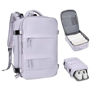 Mochila para hombre superventas de fábrica, mochila para ordenador portátil, mochila impermeable multifunción de gran capacidad para viajar