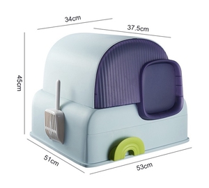 Bán buôn nhựa <span class=keywords><strong>Fancy</strong></span> <span class=keywords><strong>cat</strong></span> litter <span class=keywords><strong>box</strong></span> với ngăn kéo đóng cửa Thiết kế cho mèo - Product Image 6