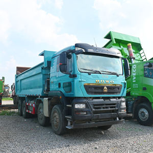 Camión Volquete Usado HOWO TX 8*4 de 12 Ruedas y 371hp con Caja <span class=keywords><strong>en</strong></span> Forma de U, Precio Bajo y Chasis Resistente para Condiciones de Carretera Deficientes <span class=keywords><strong>en</strong></span> África - Product Image 6
