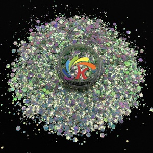 Bán Sỉ Số Lượng Lớn 1Kg Bột Lấp Lánh Hỗn Hợp Óng Ánh Ba Chiều Bằng Polyester Cho Móng Tay Thủ Công Giáng Sinh - Product Image 2