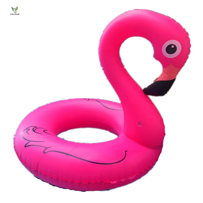 Großhandel aufblasbare Becken schwimmflasche Flamingo Einhorn Schwimmen Rohrringe Schwimmspielzeug See und Strand Schwimmer Sommer