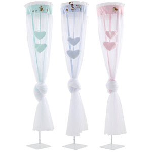 Moustiquaire de lit pour bébé unisexe, sans installation, en tube d'acier inoxydable 200TC, collection Printemps-Été, directement de l'usine - Product Image 1