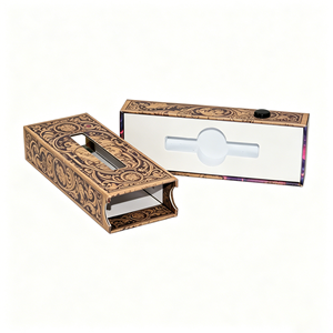 Cajas de embalaje de cartón reciclables y ecológicas con cerraduras a prueba de manipulaciones y seguras para niños, para protectores de pantalla de teléfonos. - Product Image 5
