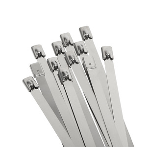 Produttore all'ingrosso fascette lampo in acciaio inox marcatore tag con fascetta per cavi - Product Image 2