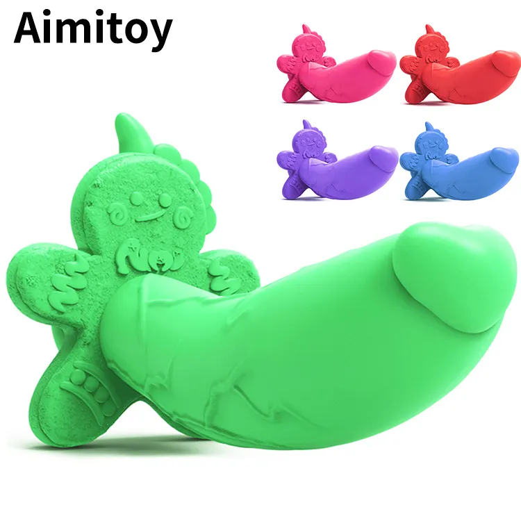 Aimitoy Realistic Animal Dildo Female Masturbation With Suction Cup Big anal Dick Liquid Silicone Artificial Penis Women Sex Toy