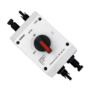 3 Phase Solar Dc Pv Isolator Switch And 1000v Dc 32A 4 Pole Solar Pv Isolator Switch Dc Disconnect Switch