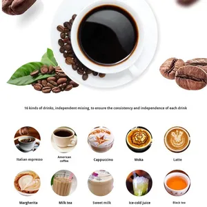 Máquina Expendedora de Café con Leche Instantáneo con Pantalla Táctil, Fabricada en China, Dispensador Automático de Bebidas - Product Image 4