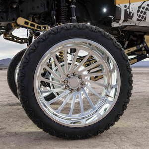 Jantes forgées polies brillantes 20-26 pouces 6x135 6x139.7 8x170 8x180 à déport profond multi-rayons haute résistance pour 2500 - Product Image 5