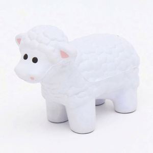 ของเล่นบีบ PU สุดยอดสำหรับบำบัดความเครียด รูปสัตว์ สำหรับผู้ที่มีสมาธิสั้น ใช้ตกแต่งสำนักงาน และเป็นของชำร่วยงานปาร์ตี้ - Product Image 5