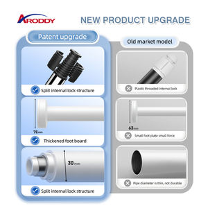 YIJIALE brevet <span class=keywords><strong>de</strong></span> l'UE en gros 27.6-47.2 pouces <span class=keywords><strong>tringle</strong></span> à rideau intelligente <span class=keywords><strong>sans</strong></span> perçage tige réglable <span class=keywords><strong>tringle</strong></span> à rideau <span class=keywords><strong>tringle</strong></span> à fenêtre - Product Image 4