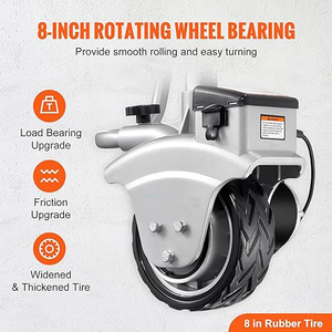 <span class=keywords><strong>Rueda</strong></span> de Remolque Eléctrica de Acero de 12V, Capacidad de 3500 LBS, Motorizada, Galvanizada, para Remolcar Caravanas/RV/Embarcaciones - Product Image 6