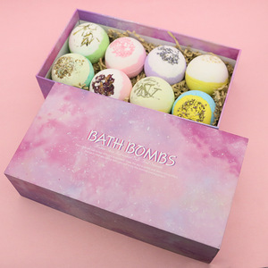 Bombas de Baño de Rosas Personalizadas Hechas a Mano, Efervescentes de Lujo, 100% Naturales con Sal de Sodio, 100g, Caja de Regalo para Niños, Mujeres y Niñas - Product Image 4