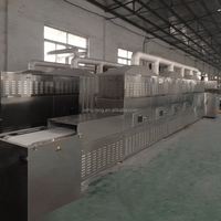 Feuilles chinoises séchoir à micro-ondes continue la déshydratation des herbes séchoir compact pas cher machine à sécher les arachides