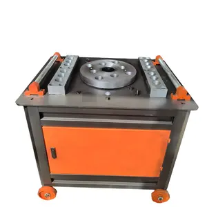 Factory Direct Sale Automatic Rebar Bending Machine 40mm Stirrup Spiral Round Deformed Bar Bender Steel Bar Bending Machine