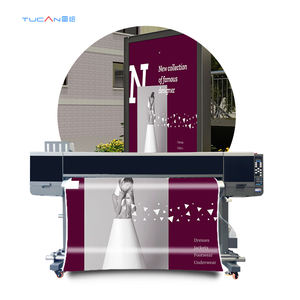 <span class=keywords><strong>Tucan</strong></span> Dx5 I3200 Xp600 Impresora de inyección de tinta solvente ecológica industrial Impresora de gran formato para producción de pegatinas de envoltura de vehículos - Product Image 6