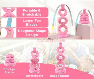 Répulsif anti-guêpes portable extensible pour intérieur et extérieur, avec pales holographiques, ventilateur anti-mouches - Product Image 5