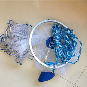 Filet de pêche lancé à la main de 3 mètres de long pour frisbee Filet de pêche lancé à la main en monofilament - Product Image 5