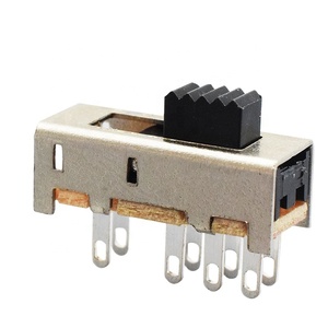 2p4t <strong>2</strong> <strong>Poles</strong> <strong>Slide</strong> <strong>Switch</strong> <strong>4</strong> <strong>Positions</strong> <strong>4</strong> Way 8 Pin <strong>Slide</strong> <strong>Switch</strong> - Product Image 2