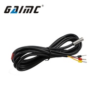 Sonde étanche GAIMC DS18b20 avec câble plat à 3 fils et connecteur stéréo 3,5 mm