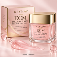 Crème Gel Sculptante Hydratante Anti-rides au Collagène, Élastine et Acide Hyaluronique à Marque Blanche OEM ODM