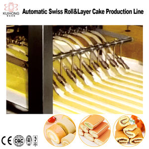 Nueva Línea de Producción Automática de Pasteles Enrollados y en Capas, Eléctrica/a Gas, de Fácil Operación, Gran Capacidad, Acero Inoxidable 304 - Product Image 4