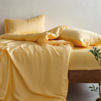 OEKO-TEX standar 100 lembar Bambu & set sarung bantal | Ramah kulit, tahan lama | Termasuk perlindungan anti-tungau