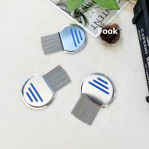 Peine portátil <span class=keywords><strong>de</strong></span> acero inoxidable para perros y gatos, cepillo <span class=keywords><strong>de</strong></span> depilación <span class=keywords><strong>de</strong></span> madera para <span class=keywords><strong>tratamiento</strong></span> <span class=keywords><strong>de</strong></span> pulgas y piojos, suministros <span class=keywords><strong>de</strong></span> limpieza <span class=keywords><strong>de</strong></span> belleza, venta al por mayor - Product Image 2