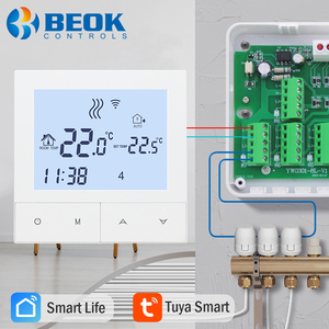Beok CCT-28 Floor Heating Thermostat Control Box 8 <strong>Loops</strong> Hub <strong>Controller</strong> - Product Image 5