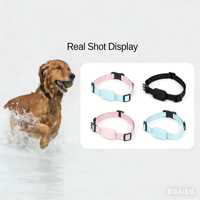Collier GPS intelligent anti-perte pour animaux de compagnie (chats et chiens) en ABS étanche, haute sensibilité, alarme 130 dB, 365 jours d'autonomie, compatible Apple AirTag