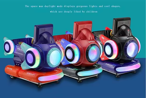 Venta al por mayor popular de monedas espacio comercial eléctrico <span class=keywords><strong>Starcraft</strong></span> MP5 pantalla oscilante coche máquina de juego Kiddie Rides Board - Product Image 5