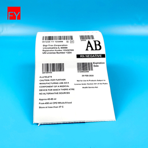 Pegatinas adhesivas médicas duraderas holográficas para almacenamiento de sangre, entornos de impresión de <span class=keywords><strong>vinilo</strong></span>, equipo médico de alimentos refrigerados - Product Image 6