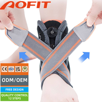 Attelle de cheville tactique Aofit en néoprène avec fermeture à cadran pour la course et le basketball – Compression et prévention des blessures