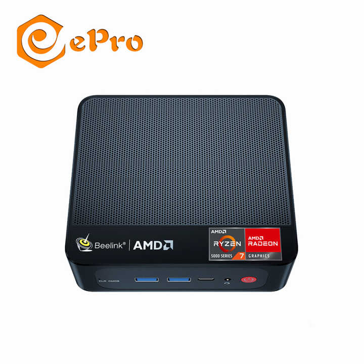 Beelink SER5 PRO AMD 5800H 32GB 500GBミニPCが11DPHDサポートSATASSD 
