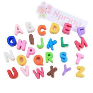 Thick <b>Beads</b> <b>Large</b> Hole Acrylic DIY Plastic Letter <b>Beads</b> Suitable for Keychains Bracelets Ropes Pendants and Ornaments - Product Image 2