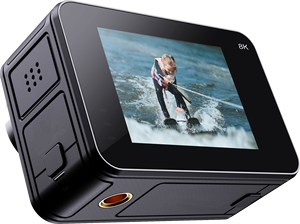 Action Camera <span class=keywords><strong>Professionale</strong></span>: 8K 30fps Ultra HD + Impermeabile 25M, Doppio Schermo + WiFi + Stabilizzazione EIS, una Potenza Visiva - Product Image 3