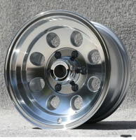 Rines YQ Todoterreno 5X139.7 6x139.7 para Autos de Pasajeros, 15 Pulgadas 8j 10j ET -30 -48, 6 Birlos, para Camionetas Chevy y Dodge