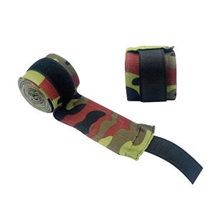 MMA-envolturas de mano personalizadas de algodón para boxeo, Muay Thai, venta al por mayor - Product Image 1