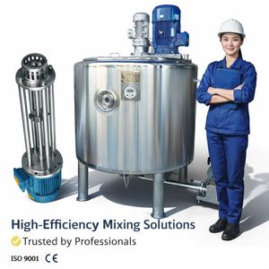 Mezclador de Detergente Líquido de Alto Cizallamiento, Tanque de Mezcla de 200L 500L, Homogeneizador de Crema Cosmética - Product Image 2